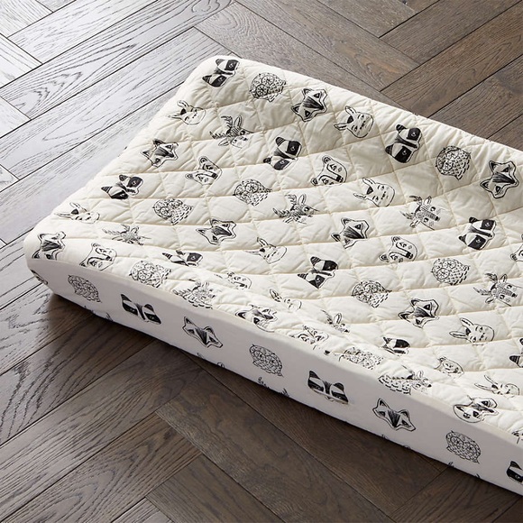 Lot of 2 Organic Cotton Crate & Kids Crib Fitted Sheets & 1 Changing Pad Cover - Picture 2 of 8